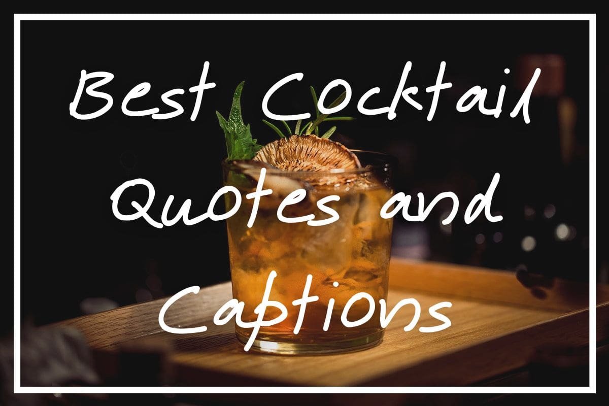 Cocktail quotes