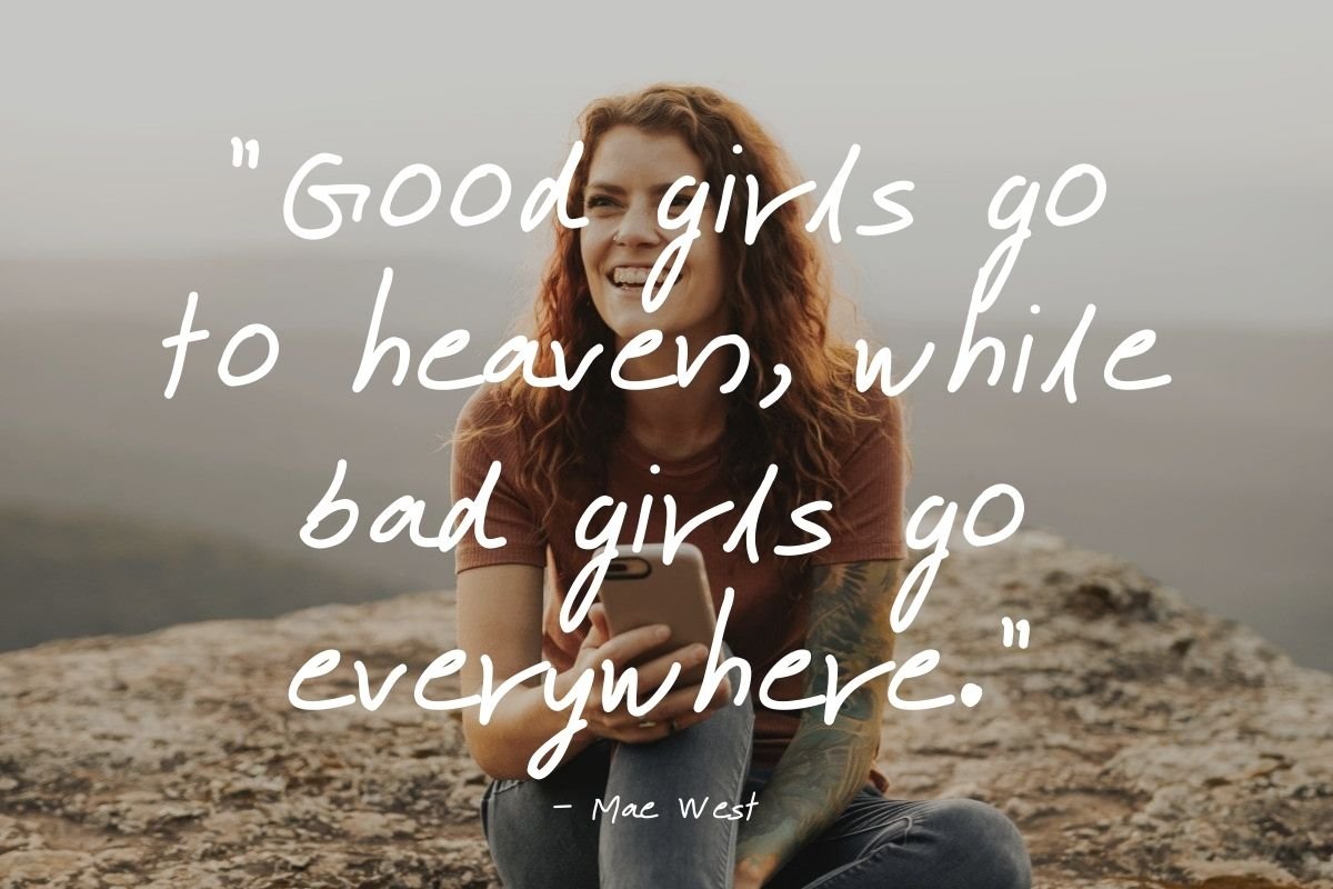 Girls quotes for Instagram - Mae West