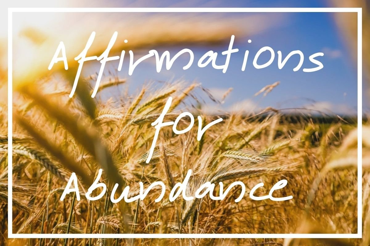 Affirmations for abundance